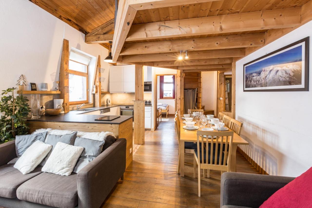 Apartment Vila 2 - Charming 2 Bedroom Haven In Chamonix Exteriör bild